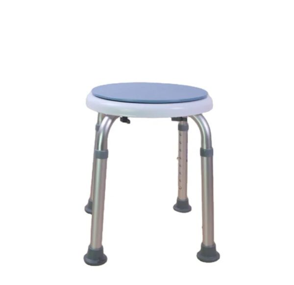 Taburete de ducha giratorio 360°de aluminio - Imagen 4