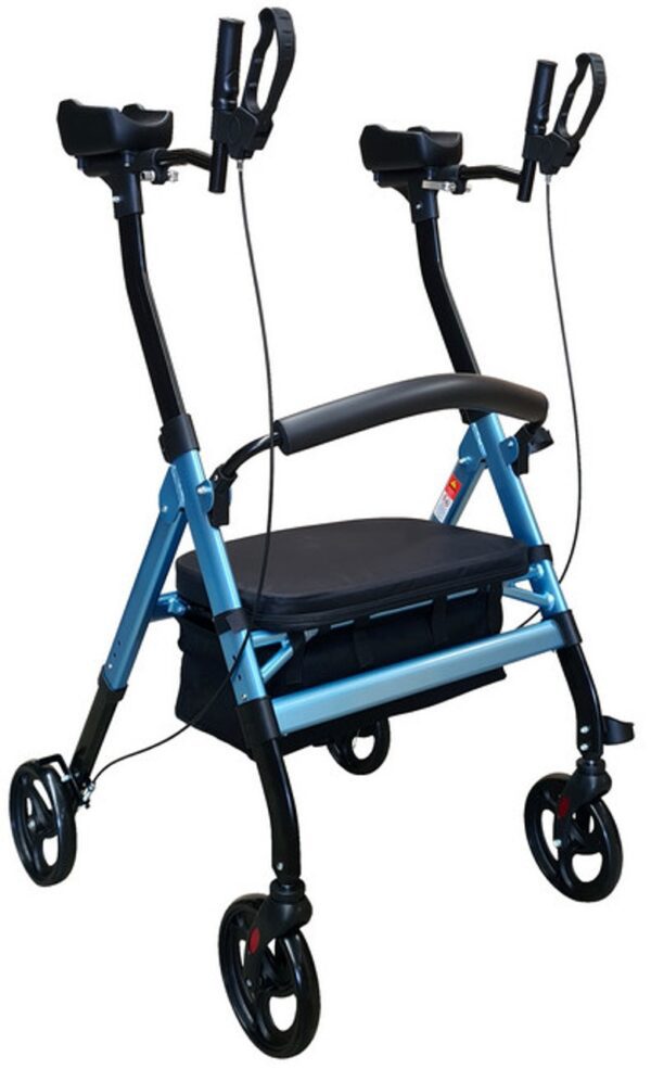 ANDADOR ROLLATOR CON APOYA BRAZOS - Imagen 3